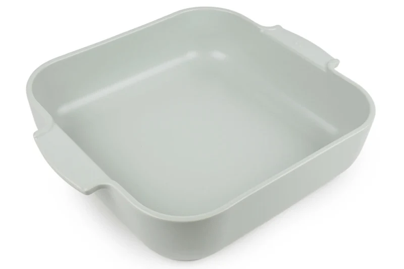 Plat four carré Peugeot Appolia en céramique vert sauge