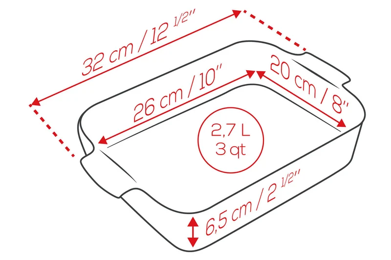 Plat four rectangle Peugeot Appolia en céramique vert sauge