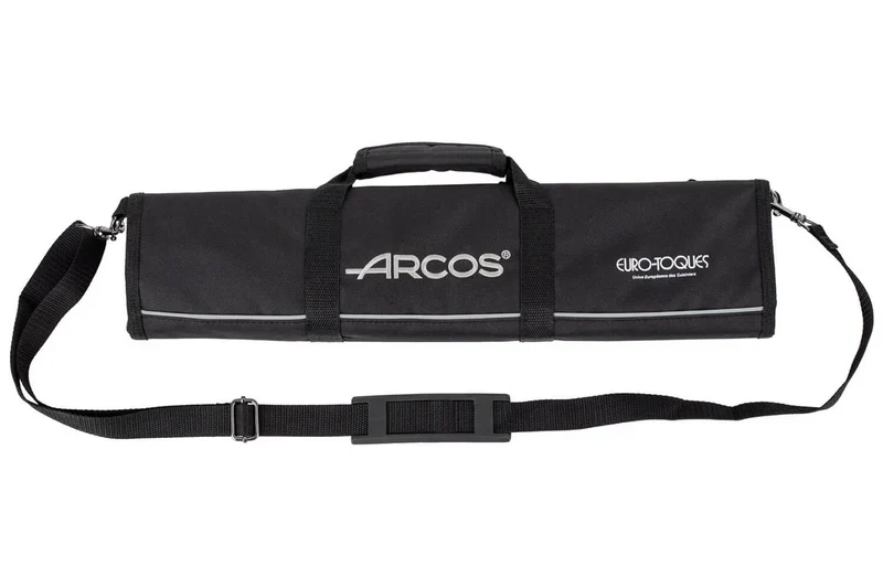 Trousse 8 places Arcos & Euro-Toques Manhattan - 4 couteaux forgés + 1 éplucheur
