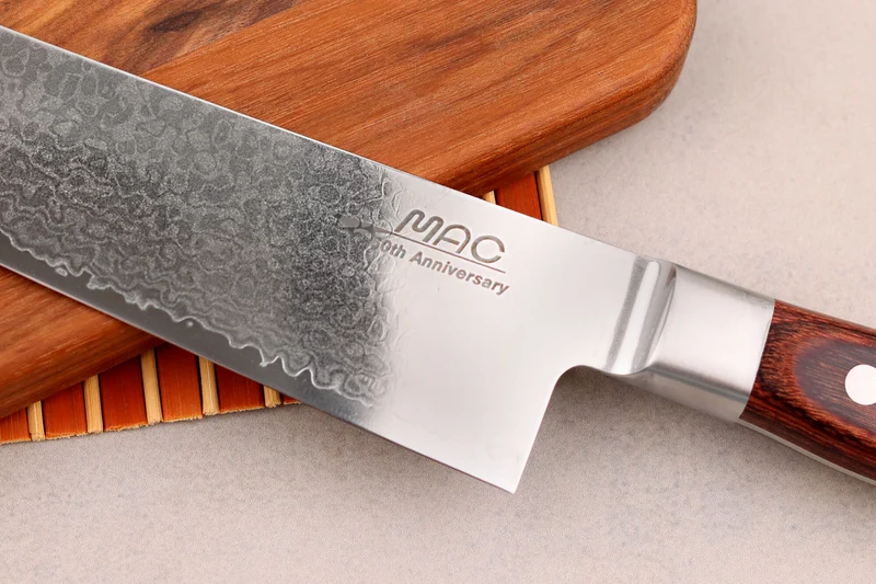 Couteau bunka 16,5cm japonais MAC Damas 45 couches 60th anniversary - Édition limitée