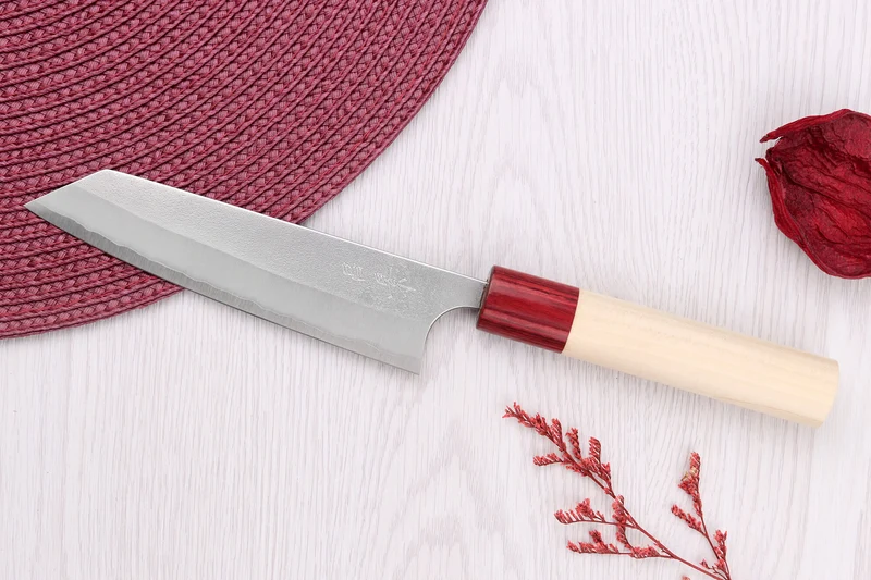 Couteau ko-bunka 13cm japonais artisanal Masakage Yuki Shirogami 2