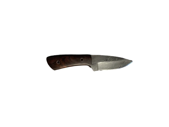 Couteau De Chasse Damas Et Bois