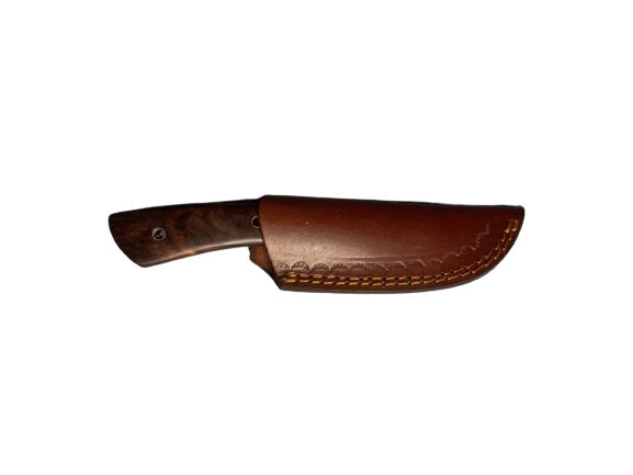 Couteau De Chasse Damas Et Bois