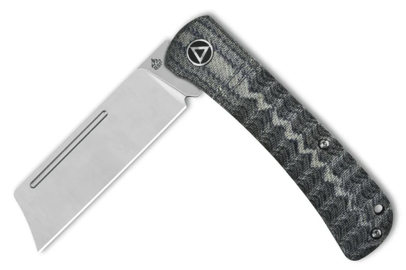 Couteau pliant QSP Hedgehog 142B manche en micarta denim 9,5cm