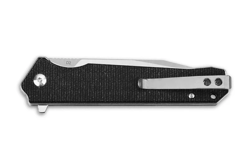 Couteau pliant QSP Mamba V2 111G1 manche en micarta noir 11,4cm