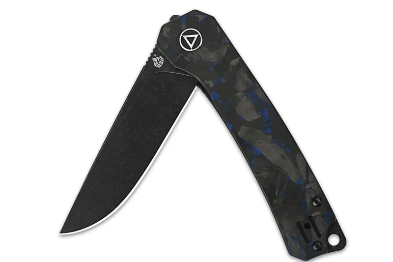 Couteau pliant QSP Osprey 139G2 manche en carbone et G10 noir 10,8cm