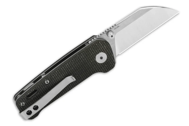 Couteau pliant QSP Penguin mini 130XSA manche en micarta noir 8,2cm