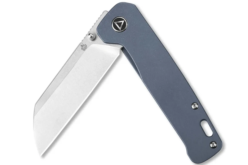 Couteau pliant QSP Penguin 130R manche en titane bleu 10,2cm