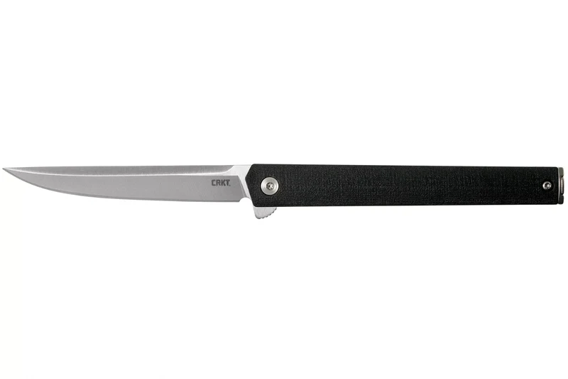 Couteau pliant CRKT CEO 7097 Flipper manche nylon/fibres de verre 11cm