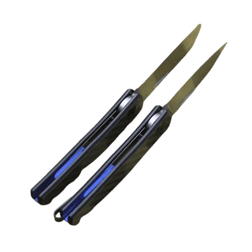 Couteau De Poche Acier Carbone