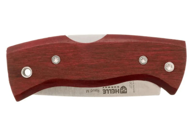 Couteau pliant Helle Raud M H654 manche en bois de bouleau 9,4cm