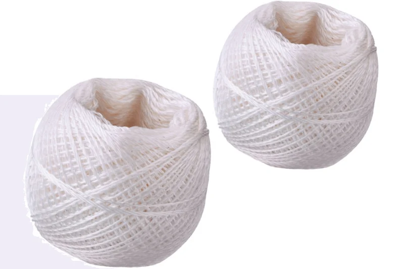 Set 2 rouleaux de ficelle de rôti blanc Westmark en polyester 60m