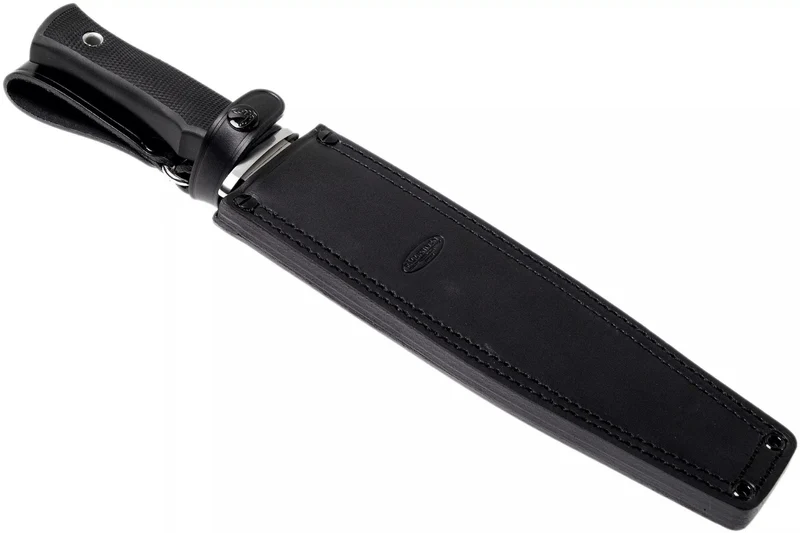 Couteau Fallkniven Modern Bowie MB10 lame 25,4cm manche Thermorun + étui en cuir