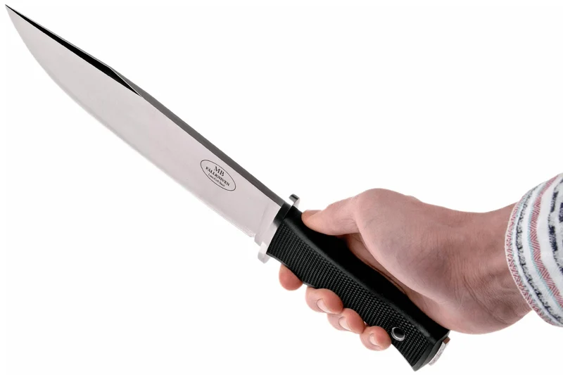 Couteau Fallkniven Modern Bowie MB10 lame 25,4cm manche Thermorun + étui en cuir