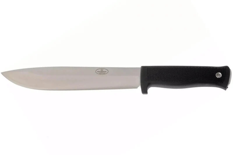 Couteau Fallkniven A2L Expedition Knife lame 20cm manche Kraton noir + étui en cuir