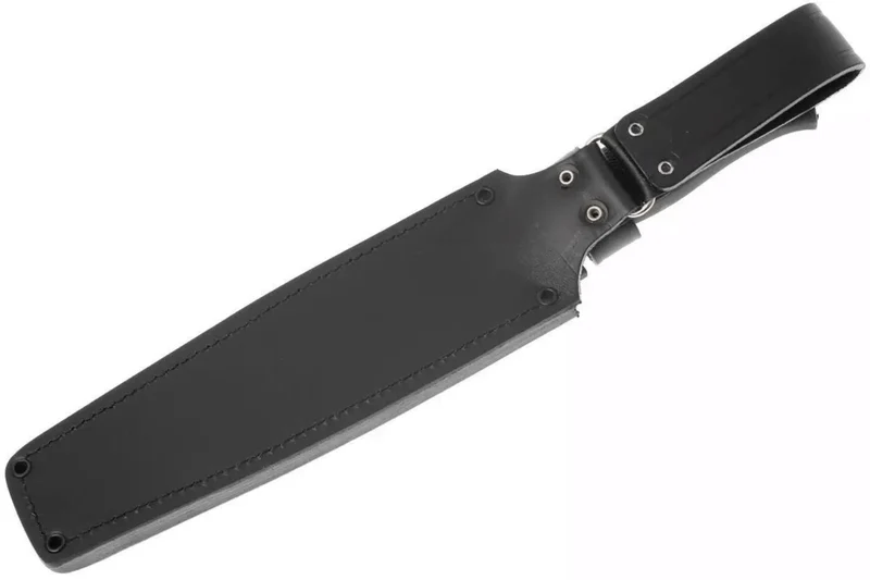 Couteau Fallkniven A2L Expedition Knife lame 20cm manche Kraton noir + étui en cuir
