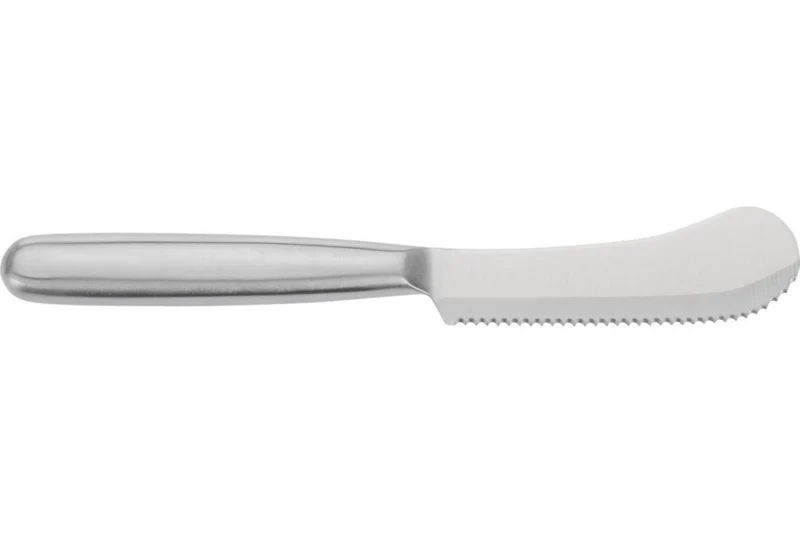 Couteau tartineur Westmark 2 en 1 lame dentelée 10cm