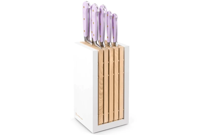 Bloc de 7 couteaux Wusthof Classic Colour Purple Yam forgés