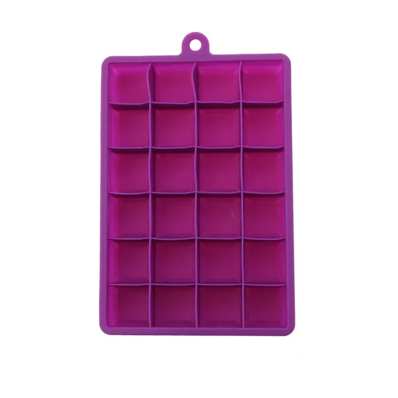 Bac à glaçons 24 compartiments - en silicone sans couvercle