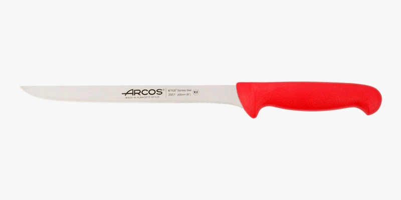 Cuchillo Fileteador color rojo Serie 2900 200 mm