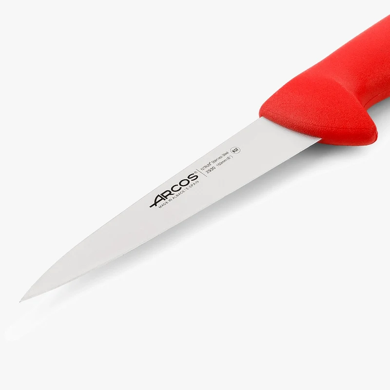 Cuchillo Carnicero color rojo Serie 2900 150 mm