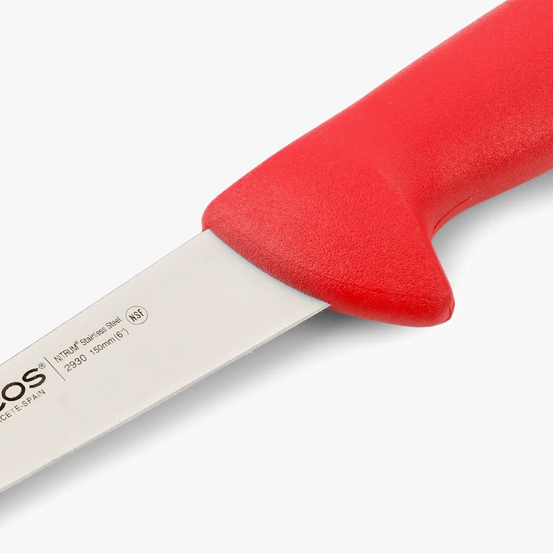 Cuchillo Carnicero color rojo Serie 2900 150 mm