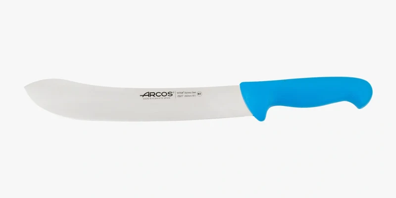Cuchillo Carnicero color azul Serie 2900 250 mm