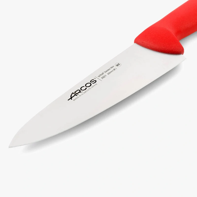 Cuchillo Cocinero color rojo Serie 2900 200 mm