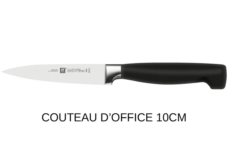 Mallette de voyage Zwilling Four Star 3 couteaux + 3 accessoires