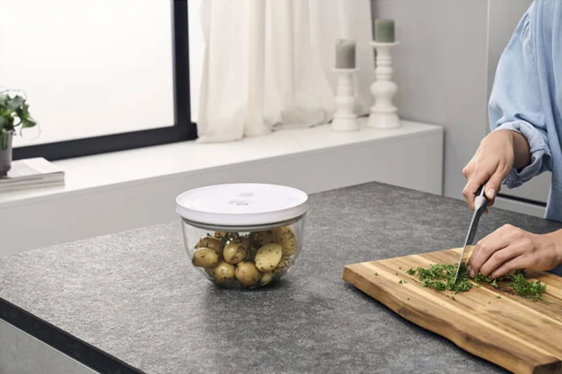 Bol sous vide Zwilling Fresh & Save en verre borosilicate avec couvercle