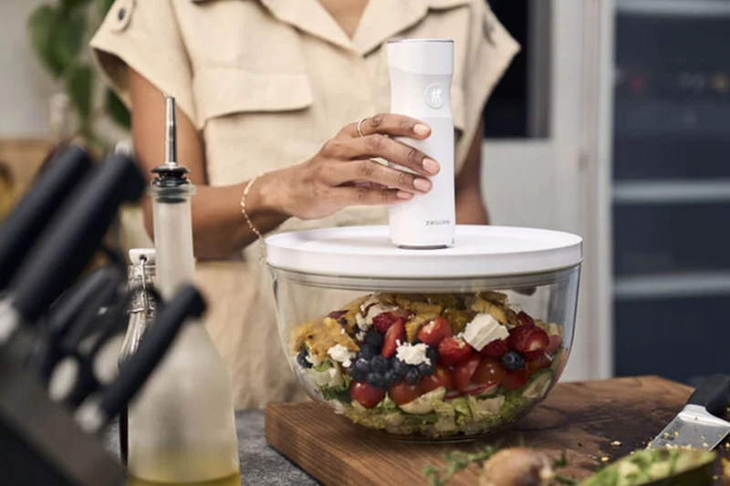 Bol sous vide Zwilling Fresh & Save en verre borosilicate avec couvercle