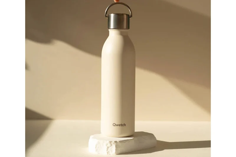 Bouteille isotherme Qwetch Active inox recyclé 1000ml – 4 coloris