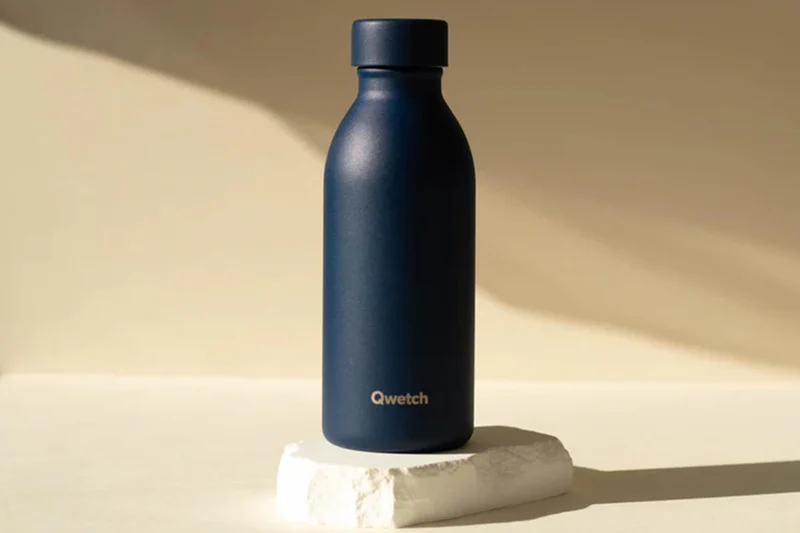 Bouteille isotherme Qwetch Icon inox recyclé 500ml – 10 coloris