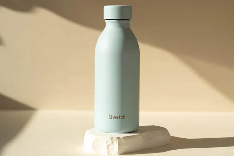Bouteille isotherme Qwetch Icon inox recyclé 500ml – 10 coloris