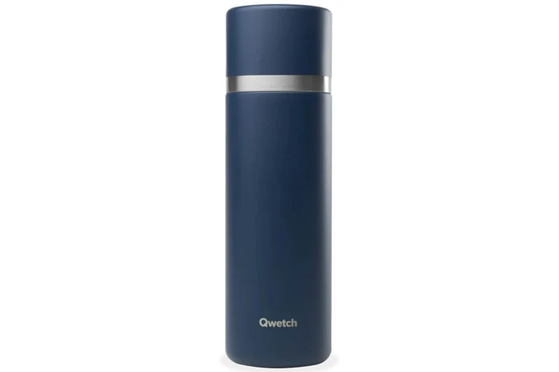 Thermo isotherme Qwetch Matt inox recyclé 750ml – 4 coloris
