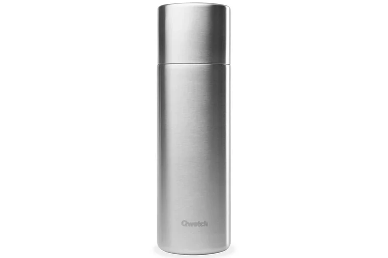 Thermo isotherme Qwetch Matt inox recyclé 750ml – 4 coloris