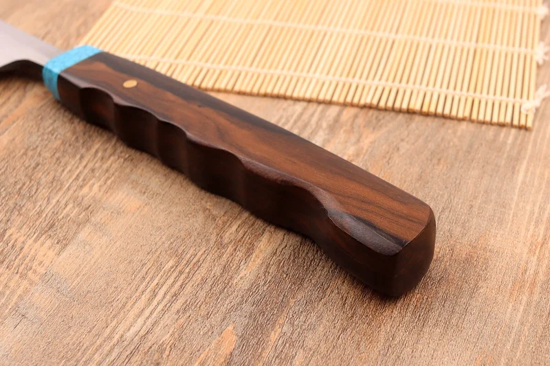 Couteau à thon maguro 54cm japonais artisanal Nakamura WS2 avec saya