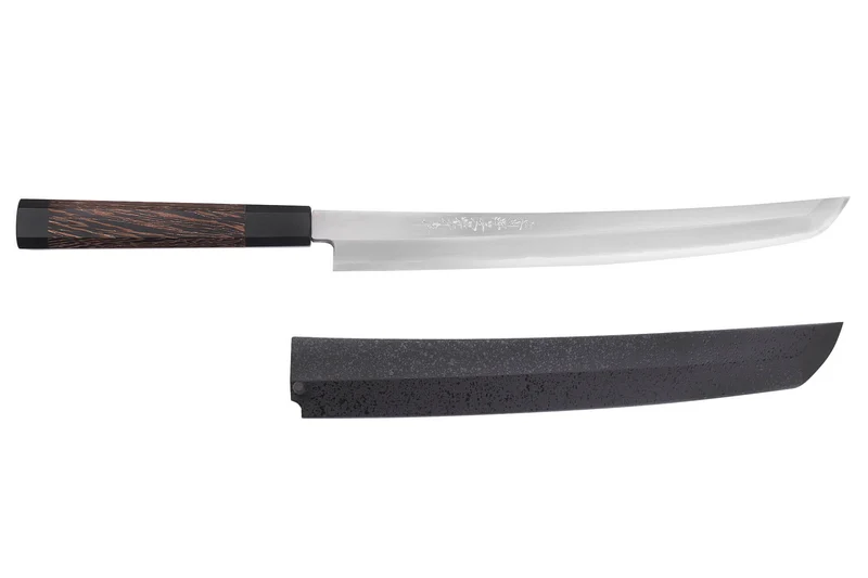 Couteau sakimaru 30cm japonais artisanal Sakai Takayuki Zangetsu