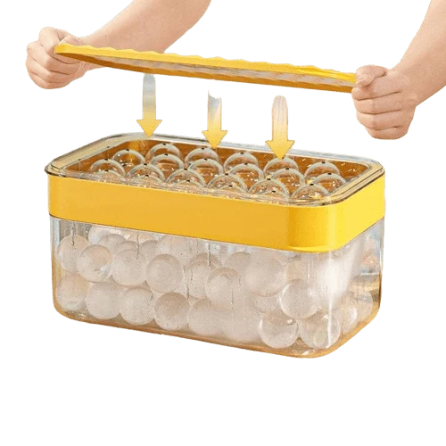 Bac à Glaçons Pratique et Innovant 22 Glaçons Ronds