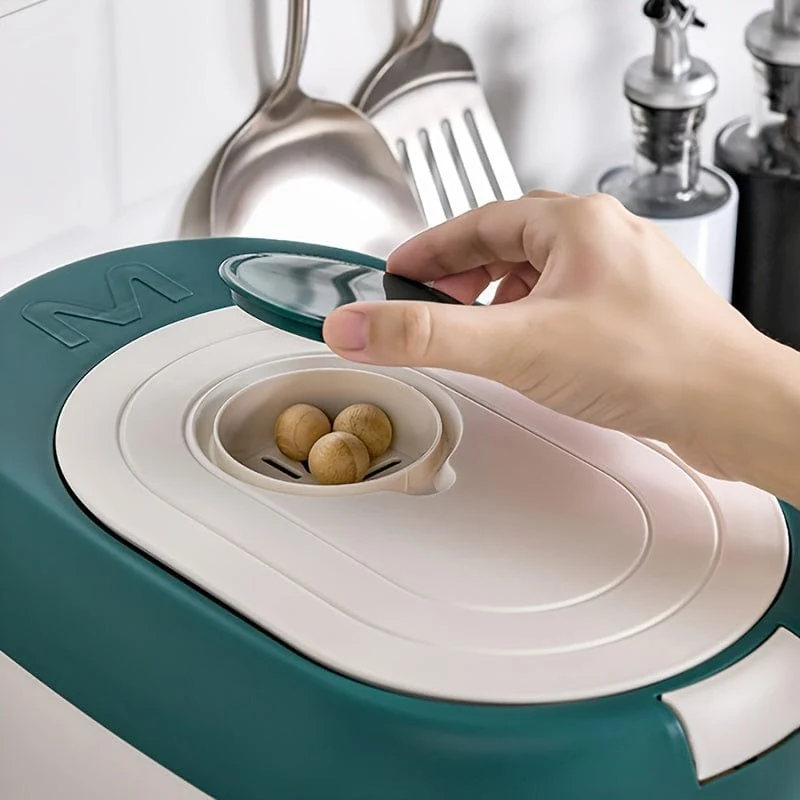 Boîte de Rangement pour Riz Scellée de Grande Capacité