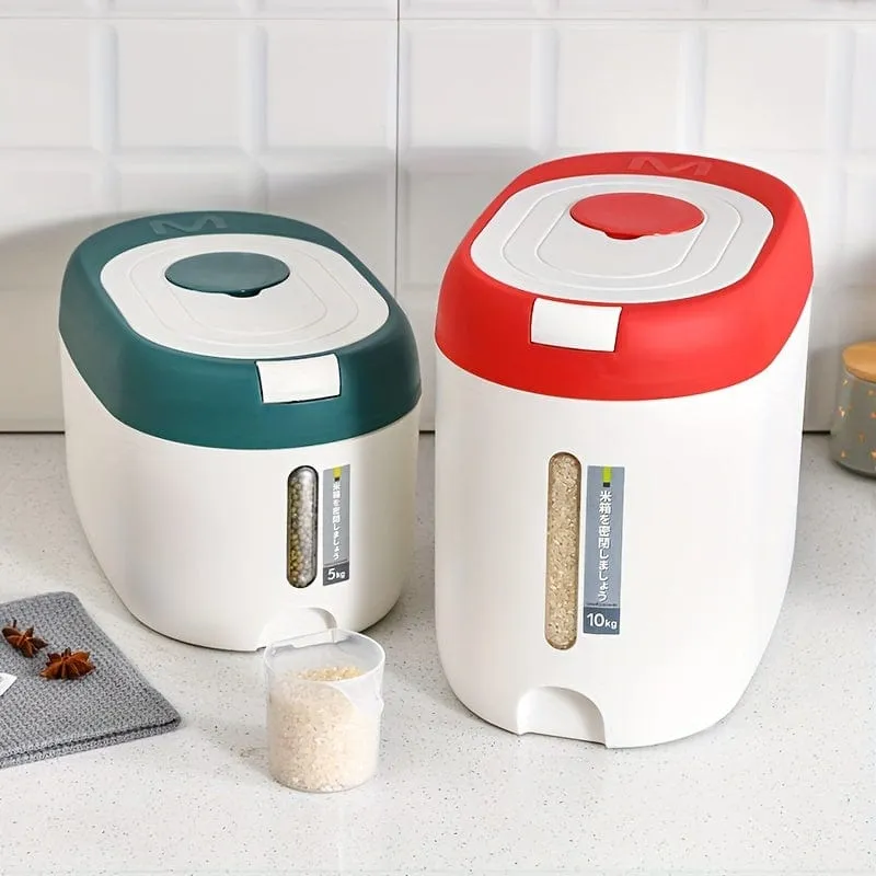 Boîte de Rangement pour Riz Scellée de Grande Capacité