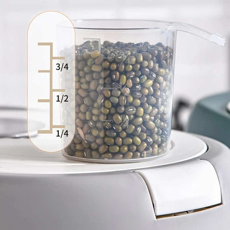 Boîte de Rangement pour Riz Scellée de Grande Capacité