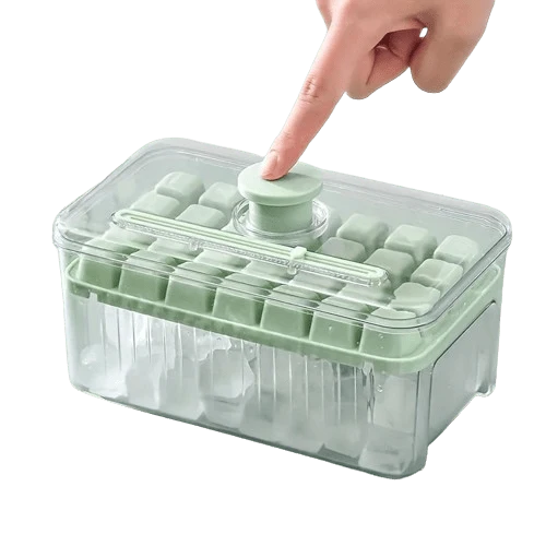 Bac à Glaçons Intelligent avec cuillère et boîte de rangement