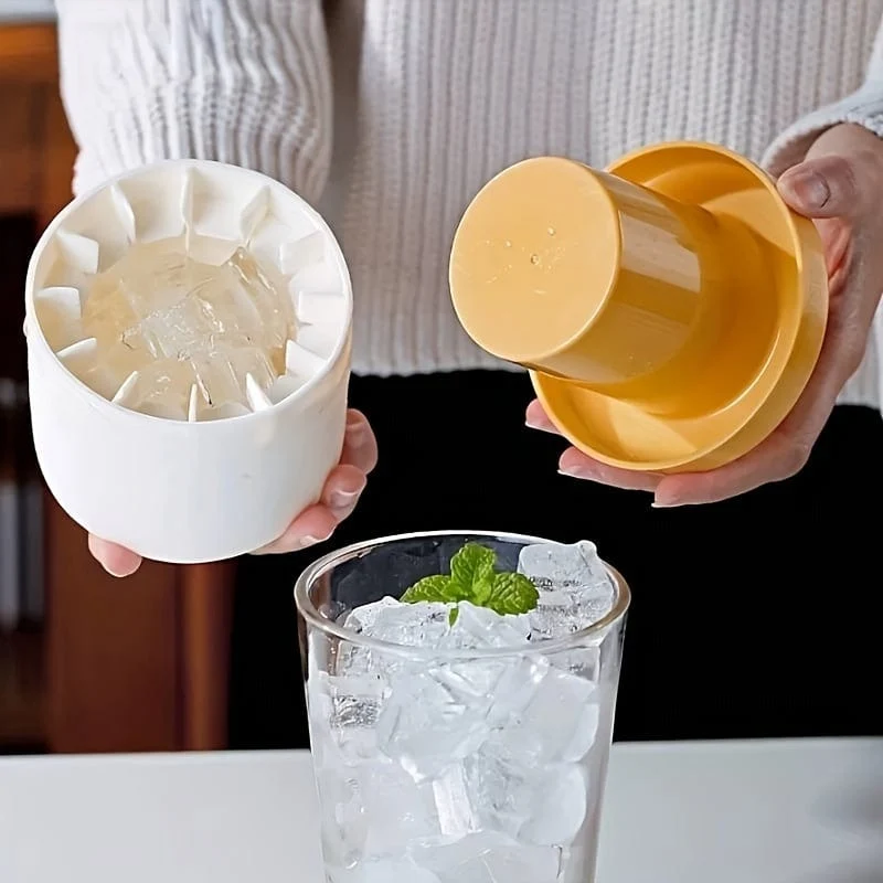 Moule à Glace en Silicone Rétractable: 60 Cubes, Facile d'Utilisation