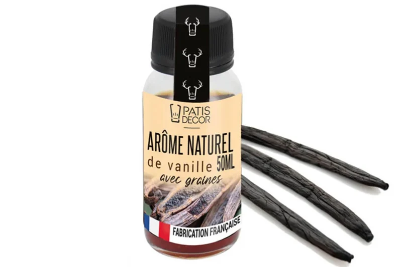 Arôme naturel Patisdécor vanille avec graines 50ml