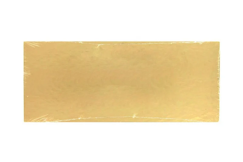 Set de 5 semelles à bûche or Patisdécor 35x10cm