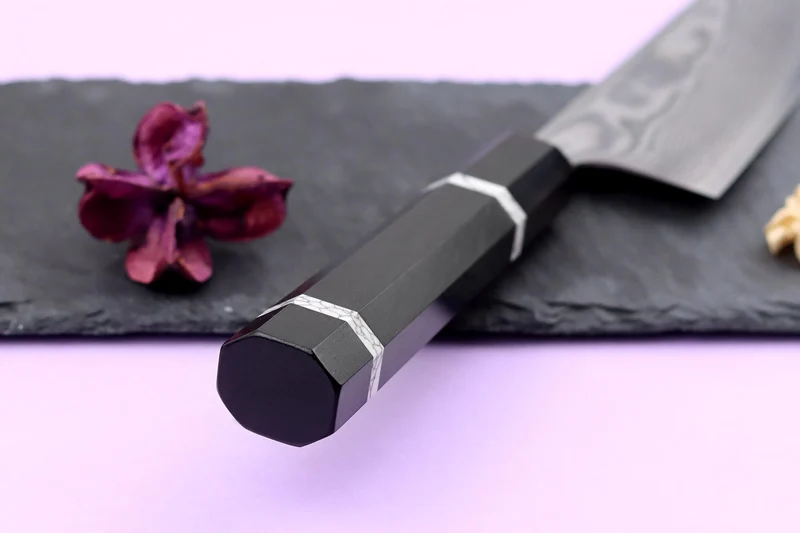 Couteau bunka 16,5cm japonais artisanal Yuzo Kanko Damas SG2
