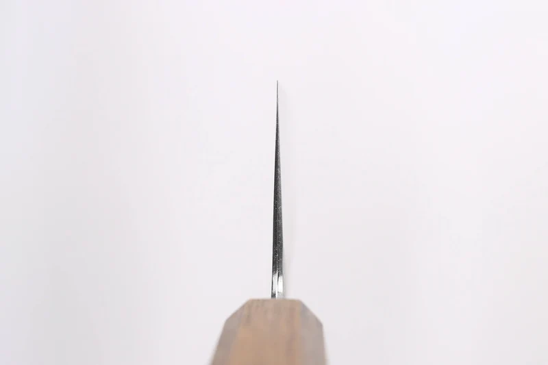 Couteau nakiri 16,5cm japonais artisanal Hado Sumi B1D manche en chêne
