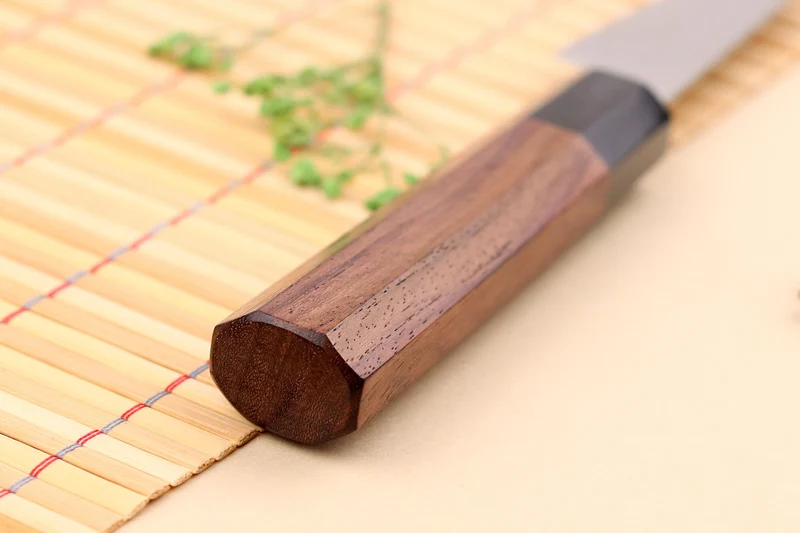 Couteau d'office japonais artisanal Shibata Koutetsu AS 8cm