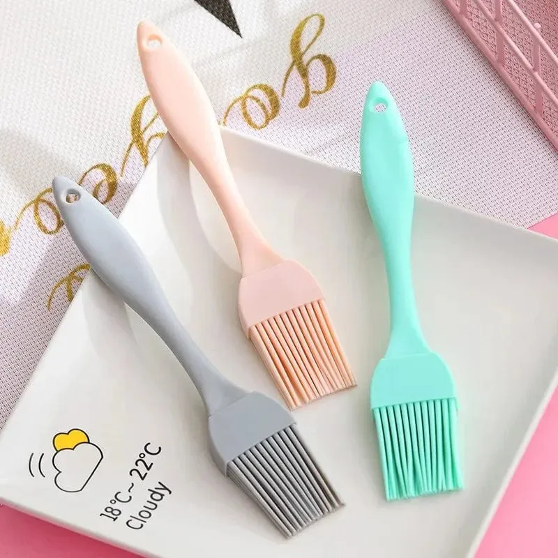 Pinceau en Silicone de Cuisine pour Barbecue - Qualité Alimentaire
